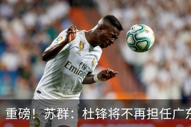 重磅！苏群：杜锋将不再担任广东队主教练，球迷：宏远天亮了